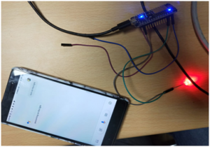 Controlling LED through Google Assistant